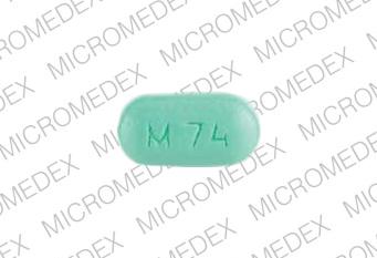 Menest 1.25 mg M 74 Front