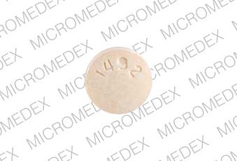 Pill 1492 is Monopril HCT 10 mg / 12.5 mg