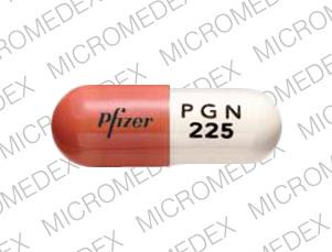 Lyrica 225 mg Pfizer PGN 225
