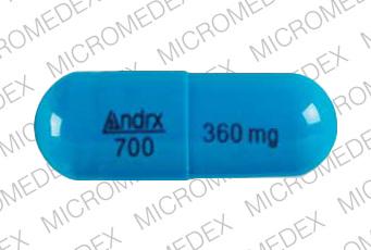 Taztia XT 360 mg Andrx 700 360mg Front