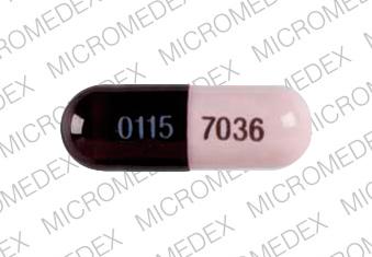 Pill 0115 7036 Brown Capsule/Oblong is Lipram-CR10