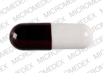 Pill 0115 7024 Brown & White Capsule-shape is Lipram-CR20