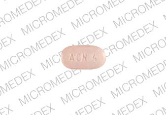 Aceon 4 mg ACN 4 SLV SLV Front