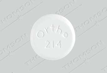 Grifulvin V 500 mg Ortho 214 Front