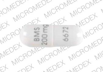 Videx EC 200 MG BMS 200 mg 6672 Front