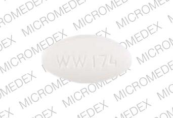 Captopril 100 mg WW 174 Front