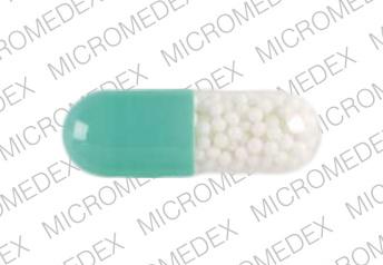 Pill 019 ETHEX Green Capsule/Oblong is Bromfenex