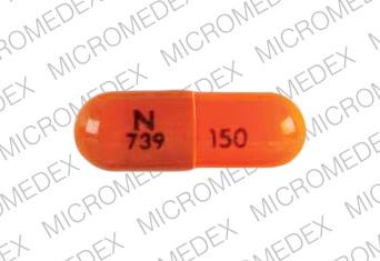 Mexiletine hydrochloride 150 mg N 739 150 Front