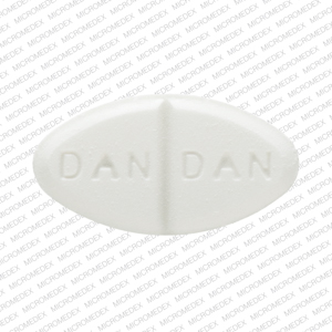 Trimethoprim 100 mg DAN DAN 5571 Back