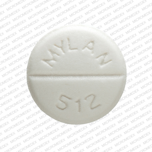 Verapamil hydrochloride 80 mg MYLAN 512 Front