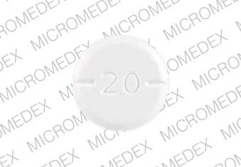 Baclofen 20 mg Z 4097 20 Front