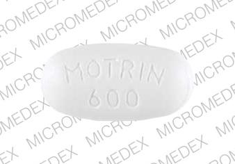 Motrin 600 mg MOTRIN 600 Front