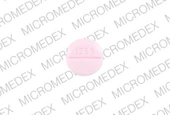 Pill 1259 Logo Pink Round is Gynodiol