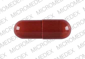 Pill E810 E810 Brown Capsule/Oblong is Doxycycline Monohydrate