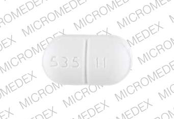 Esgic 325 mg / 50 mg / 40 mg 535 11 Logo Front