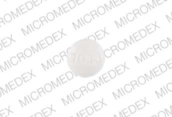 Fludrocortisone acetate 0.1 mg 7033 Front