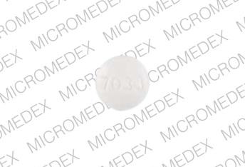 Fludrocortisone acetate 0.1 mg 7033 Front