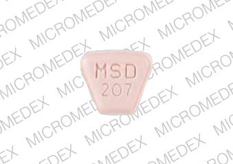 Prinivil 20 mg PRINIVIL MSD 207 Back