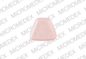 Pill PRINIVIL MSD 207 Pink U-shape is Prinivil