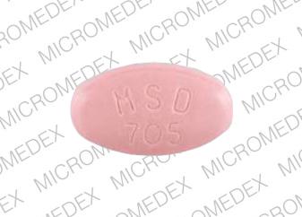 Noroxin 400 mg NOROXIN MSD 705 Back
