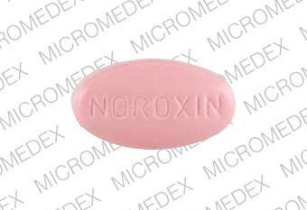 Noroxin 400 mg NOROXIN MSD 705 Front