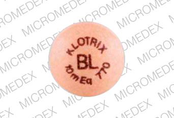 Pill KLOTRIX BL 10MEQ 770 is Klotrix 10 MEQ