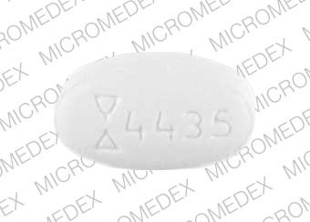 Metformin hydrochloride ER 500 mg Logo 4435 500 Back