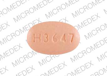 Pill H3647 400 Orange Oval is Ketek