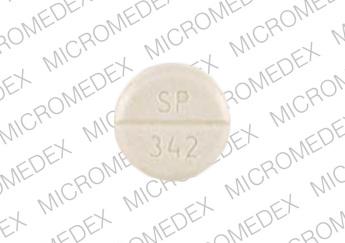 Parcopa 25 mg / 100 mg 25/100 SP 342 Back