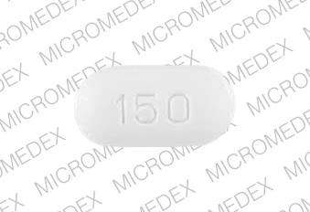 Pill BNVA 150 White Oval is Boniva
