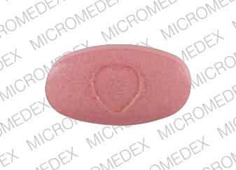 Avalide 25 mg / 300 mg 2788 Heart logo Back