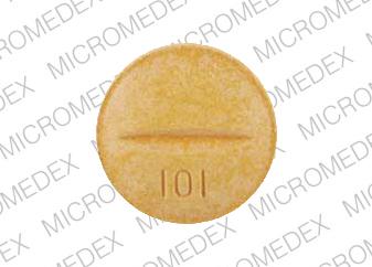 Pill KPh 101 Gold Round is Azulfidine