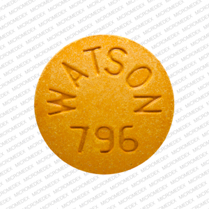 Sulfasalazine 500 mg WATSON 796 Front