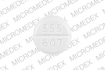 Pill barr 555 607 is Megestrol Acetate 40 mg
