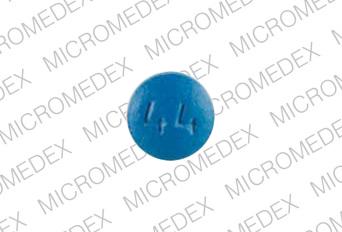 Pill dp 44 Blue Round is Cenestin