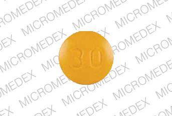 Pill 30 B Yellow Round is Nifediac CC