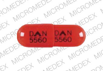 Disopyramide phosphate 100 mg DAN 5560 DAN 5560 Front