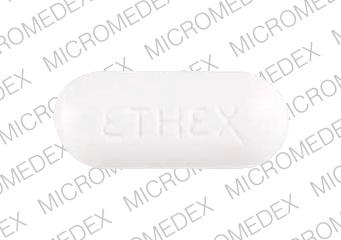 Pill 413 ETHEX White Oval is Guaifenex PSE 80