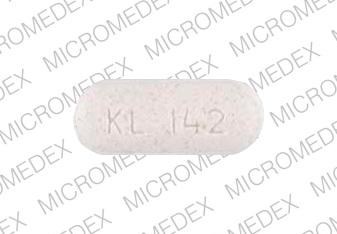 Pill KL 142 is R-Tanna 9 mg / 25 mg