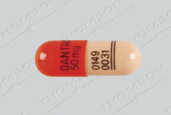 Dantrium 50 mg DANTRIUM 50 mg 0149 0031 Front