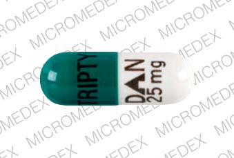 Nortriptyline hydrochloride 25 mg NORTRIPTYLINE DAN 25 mg Front