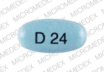 Pill D 24 Blue Oval is Clarinex-D 24 Hour