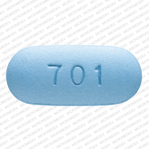 Truvada 200 mg / 300 mg GILEAD 701 Back