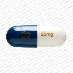 Cymbalta 30 mg Lilly 3240 30 mg Front