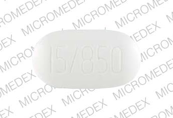 Actoplus met 850 mg / 15 mg 4833M 15/850 Front