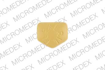 Pill FLEXERIL MSD 931 Yellow Five-sided is Flexeril