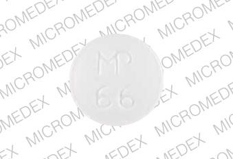 Quinidine gluconate extended release 324 mg MP 66 Front
