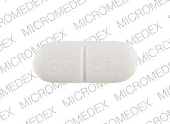 Penicillin V potassium 500 mg GG 950 PVK 500 Back