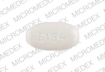 Pill 93 5194 White Oval is Penicillin V Potassium