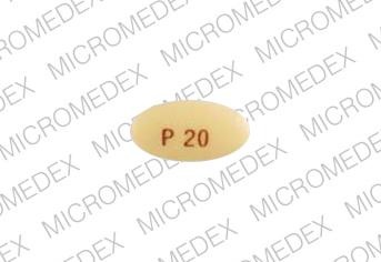 Protonix 20 mg P 20 Front